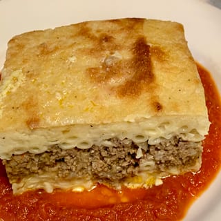 Pastitsio GR Lasagna (Homemade)