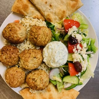 Dinner Meatball Platter